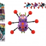 kletternde Spinne für Glas 8 × 6 cm, Kunststoff, 4 Farben