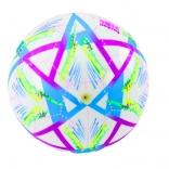 Gummiball lila mit markanten Mustern 24 cm