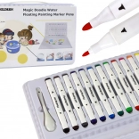 Satz von 12 farbigen Wasserstiften