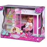 Evi Love Mein Zimmer – Hochbett mit Schreibtisch und Zubehör