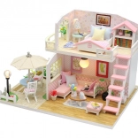 Miniaturmodell Rosa Haus 2Kids Toys