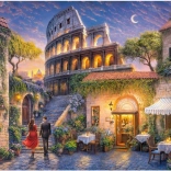 Puzzle Romantisches Rom 1000 Teile