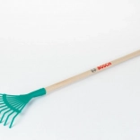 Bosch Gartenrechen mit Holzstiel