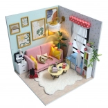 Miniaturhaus – Wohnzimmer Sonnenstrahl (2KIDS TOYS)