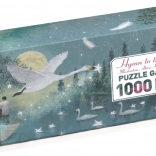 Djeco Puzzle Hymne an den Mond – 1000 Teile