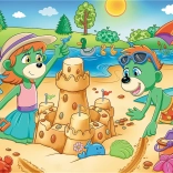 Puzzle Familie Treflik 100 Teile Tag der Trefliks Trefl