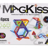 Magnetisches Baukasten MagKiss 24 Stk