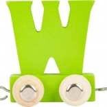 Small Foot Holz-Waggon Alphabet Buchstabe W