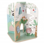 Holzaktivitätszentrum Abenteuer im Wald