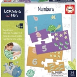 Lernpuzzle und Spiel Learning is Fun: Zahlen
