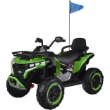 Großes elektrisches Kinderquad 4x4 grün