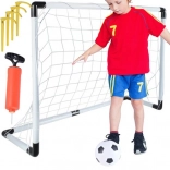 Kinder-Fußballtor mit Ball und Pumpe