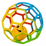 Gummiball für Kinder mit Rassel – Tinker Bell, bunt