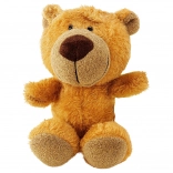 Plüsch-Teddybär mit Saugnapf, braun 23 × 12 cm