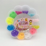 Kreativset Loom Bands – 365 Gummibänder und Perlen zur Herstellung von Armbändern