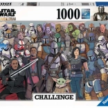 Puzzle Ravensburger Star Wars Mandalorian Herausforderung 1000 Teile