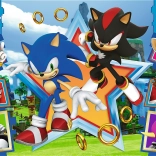 Puzzle 100 Teile - Treffen Sie Sonic