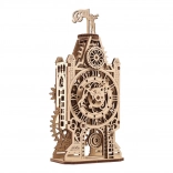 Ugears mechanischer Bausatz aus Holz – Uhrturm