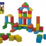 Detoa Holz-Bauset – 50 Bausteine