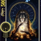 Leuchtendes Puzzle Strahlender Löwe 500 Teile