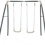 Doppelte Metallschaukel Axi