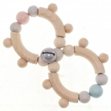 Hess Rassel Acht mit Glocke in Pastellfarben