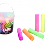 Fluoreszierende Gehsteigkreide 20 Stück