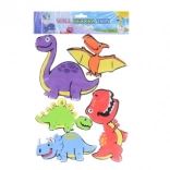 Wanddekoration aus Schaumstoff Dino