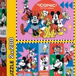 Puzzle 2×200 Teile Disney – Zeit mit Freunden