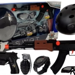 Kinder S.W.A.T. Spielzeug-Set mit Pistolen und Helm