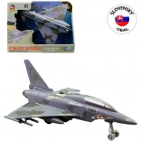 Aufzieh-Jagdflugzeug mit Licht und Sound