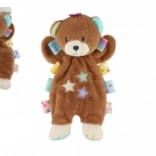 Plüschbär Schnuffeltuch mit Rassel