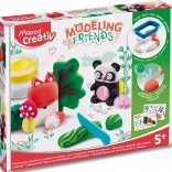 Kreativset Maped Creativ - Modellieren mit Figuren