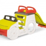 Smoby Abenteuer-Auto mit Rutsche und Sandkasten