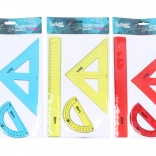 Geometrisches Set Flexi farbig