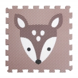 Minideckfloor Rehkitz – braun mit dunkelbraunem Rehkitz