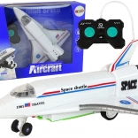 RC-Düsenflugzeug mit Fernbedienung – weiß