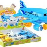 Spielzeugflugzeug mit Antrieb, Licht- und Soundeffekten