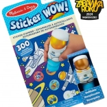 Sticker Wow Kreativset mit Stempel und Aufklebern – Astronaut