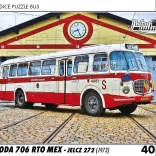 Puzzle RETRO-AUTA Bus Škoda 706 RTO MEX 40 Teile