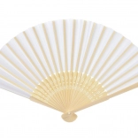 Faltbarer Handfächer aus Holz 21 cm