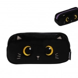Plüsch-Etui Schwarze Katze Cat Lovers