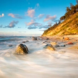 Diamantmalerei Felsenstrand 30x40cm