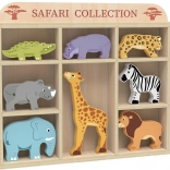 Holz-Safari-Tierset 2Kids Toys