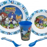Kinder-Essgeschirr Sonic 5v1