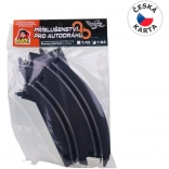 Ersatzteile für Autorennbahn 1:64 - 4 Stück