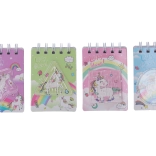 Notizblock 7x10 cm Einhorn mit Labyrinth, 60 Seiten