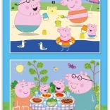 Puzzle Peppa Pig im Urlaub 2×48 Teile