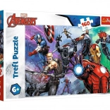 Puzzle 160 Teile MARVEL Avengers – Helden immer bereit