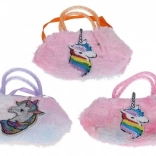 Plüschtasche mit Einhorn